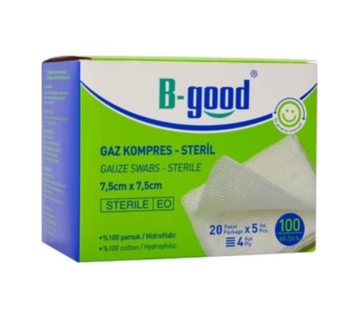 Diğer 126593313 B-Good Gaz Kompres 7,5Cm X 7,5Cm 100 Lü