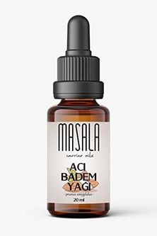 Diğer 126594436 Masala Acı Yağı 20 Ml. Soğuk Pres Bitter Almond Carrier Oil