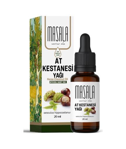 Diğer 126594526 Masala At Kestanesi Yağı, 20 Ml,%100 Saf Ve Doğal
