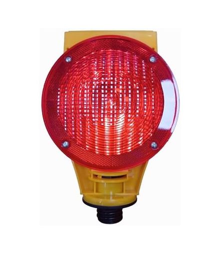 Diğer 126596841 Lr-Spl02R Solar Enerjili Üçgen Flaşörlü Kırmızı Lamba, Solar Flaşör