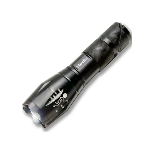 Diğer 126606672 Güçlü Led El Feneri, 10W Ultra Parlak Işık, 5 Farklı Mod, Zoom Özellikli, Dayanıklı Aluminyum Gövde