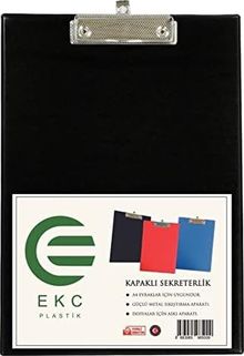 Diğer 126612890 Ekc-Kapaksız Sekreterlik Pvc- Yazı Tablası Bloknot Metal Klipsli