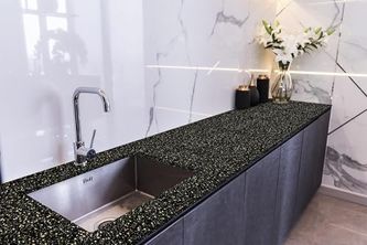Diğer 126613060 Tezgah Üstü Kaplama Folyosu Mutfak Tezgahı Kaplama Granit Desen 70 Cm X 1 Metre