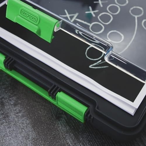 Diğer 126615178 Dexas Clearview Clipcase Dry Erase Sıkıştırma Tahtası, 34 X 24 Cm, Yeşil