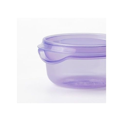 Diğer 126622034 Plastik Saklama Kabı Seti, Lila, 70 Ml, 3 Parça