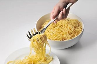 Diğer 126629434 Nuova Çelik Makarna Servis Kaşığı