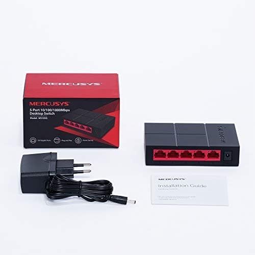 Diğer 126630040 Ms105G, 5-Port 10/100/1,000 Mbps Masaüstü Switch