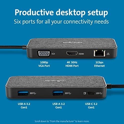 Diğer 126632188 Sd1650P Usb-C 4K Taşınabilir Yerleştirme İstasyonu, Hdmı Özellikli Mobil Dock, /chrome Os/windows 7 Cihazlarıyla Uyumlu, Usb C Hdmı Adaptörü, K34020Ww