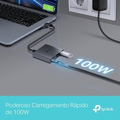 Diğer 126635964 Uh3020C, 4K 60Hz Hdmı, 100W Hızlı Şarj, 1X Type-A, 3'ü Bir Arada Usb-C Hub