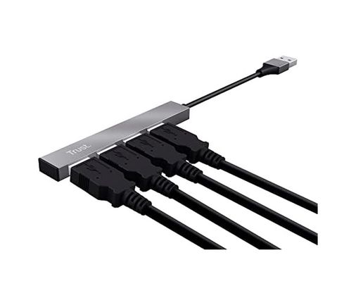 Diğer 126647457 Halyx 4-Port Mini Usb Hub Kompakt Tasarım, Usb 2.0, Tak Ve Çalıştır, Pc Ve Mac Uyumlu, Taşınabilir Ve Dayanıklı
