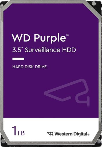 Diğer 126647965 Digital 1Tb Wd Mor Gözetim Dahili Sabit Disk Hdd - Sata 6 Gb/s, 64 Mb Önbellek, 3.5" - Wd11Purz