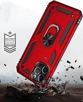 Diğer 126650300 11 Pro 5G İle Uyumlu Kapak Military Yüzüklü Stantlı Tank Kılıf - Siyah