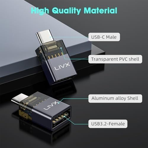 Diğer 126650402 Type C To Usb3.2 Çevirici Dönüştürücü Otg 10Gbps 60W Ultra Hızlı Şarj Ve Veri Aktarımı Otgdm