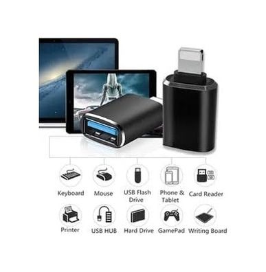 Diğer 126652832 İphone & İpad İle Uyumlu Usb 3.0 Dönüştürücü Lightning Usb Çevirici Veri Fotoğraf Ve Şarj Çevirici Adaptör Dönüştürücü Dt25Ul