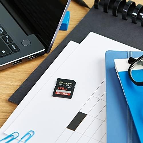 Diğer 126659477 Extreme Pro 128 Gb Sdxc Uhs-I 10 Hafıza Kartı Sdsdxxy-128G-Gn4In, 170Mb/sn