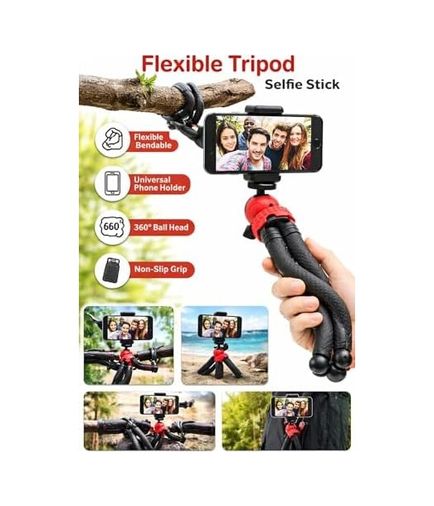 Diğer 126659645 Esnek Youtuber Yayıncılar Ve Sosya Medya İçin İdeal 30Cm Ahtapot 360 Derece Taşınabilir Ayakları Bükülebilir Selfie Telefon Tutuculu 3 Ayaklı Kampda Tatilde Gezilerde Çok Hafif 320Gr Açık Camgöbeği