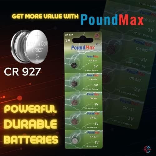 Diğer 126661454 Lityum Cr927 Düğme Piller, 3V 1X 5-Pack