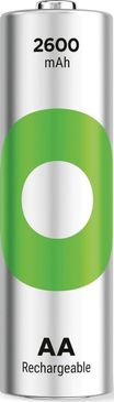Diğer 126662495 Recyko 2600 Aa Kalem Ni-Mh Şarjlı Pil, 1.2 Volt, 2'li Kart