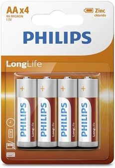 Diğer 126662705 Longlife Çinko Pil Aa X4 R6L4B/10