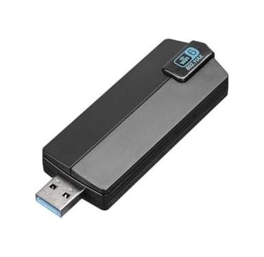 Diğer 126666231 Everlınk Ewa1800 1800Mbps 2.4Ghz/5Ghz Wıfı-6 Ax1800 Rtl8832 2 3.5Dbi Usb3.0 Kablosuz Adaptör