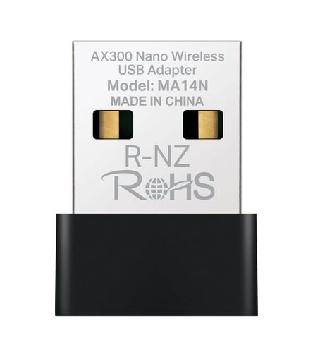Diğer 126667430 Ma14N Ax300 Mbps Usb Wi Fi 6 Adaptör Kolay Kurulum Windows & Linux Uyumlu Tak Çalıştır