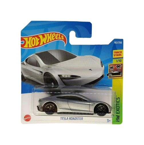 Diğer 126667782 - Roadster - Hw Exotics 1/10 - Hcv04 - Short Card - Track Stars - Gümüş Metalik - Mattel 2022