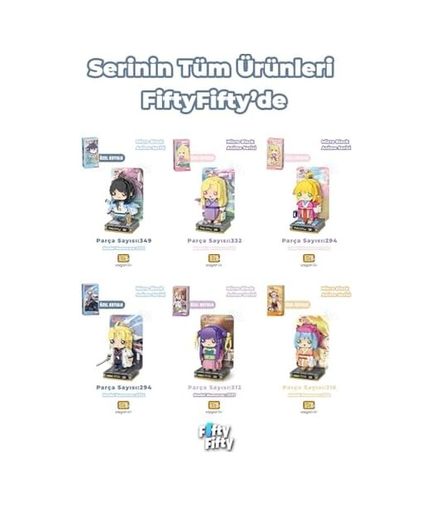Diğer 126667931 Loz Micro Serisi 1322 Modeli 349 Parça Dekoratif Oyuncak Yapım Seti Yapı Blok Fflz-1322
