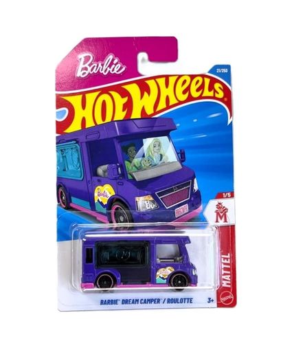 Diğer 126668707 Tekli Arabalar Barbıe Dream Camper/roulette Kısa Kart Jjk72