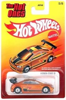 Diğer 126668755 The Hot Ones Die Cast Tekli Arabalar Jby68 - Honda Cıvıc Sı Jby73