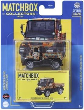 Diğer 126668915 Matchbox Araçlar Gbj48 - Hvw09 -Benz Unimog U300