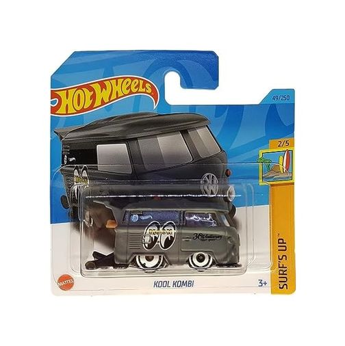 Diğer 126668985 - Kool Estate - Surf's Up 2/5 - Hkk80 - Kısa Kart - Mooneyes - Vw - Gri - Mattel 2023
