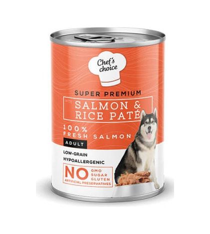 Diğer 127228476 Pate Somonlu Düşük Tahıllı Yetişkin Köpek Konservesi 400 Gr