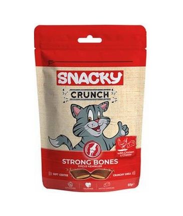 Diğer 127232051 Crunchy Bones Tavuklu Ve Peynirli Kedi Ödülü 60 Gr