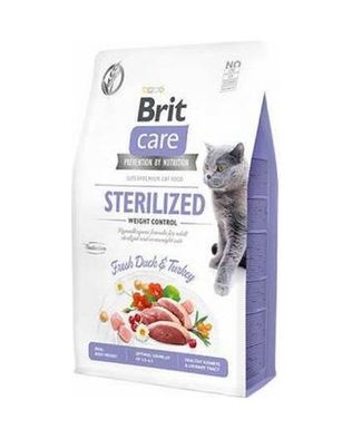 Diğer 127236606 Hypoallergenic Kilo Dengeleyici Ördekli Tahılsız Kısırlaştırılmış Kedi Maması 2 Kg