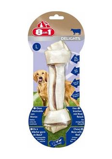 Diğer 127244761 Delights Bones Biftekli Ağız Bakım Kemiği Köpek Ödülü Large 85 Gr