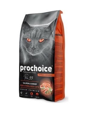 Diğer 127244829 Pro 33 Adult Sterilised Salmonlu Ve Karidesli Kısırlaştırılmış Kedi Maması 2 Kg