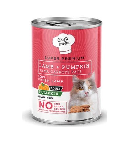 Diğer 127245031 Pumpkin Pate Lamb Kuzulu Balkabaklı Tahılsız Yetişkin Kedi Konservesi 400 Gr