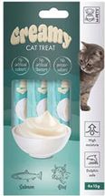 Diğer 127245712 Somonlu Ve Biftekli Krema Kedi Ödül Maması 4X15 Gr