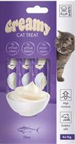 Diğer 127245831 Ton Balıklı Krema Kedi Ödül Maması 4X15 Gr