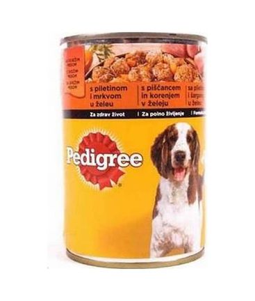 Diğer 127302396 Tavuklu Ve Havuçlu Yetişkin Köpek Konservesi 400 Gr