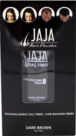 Diğer 127431218 Jaja Dolgunlaştırıcı Saç Fiberi Dark Brown 50Gr