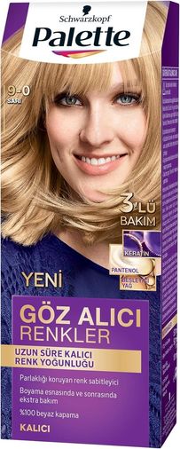 Diğer 127431303 Göz Alıcı Renkler Saç Boyası 9-0 Sarı Saç Boyası