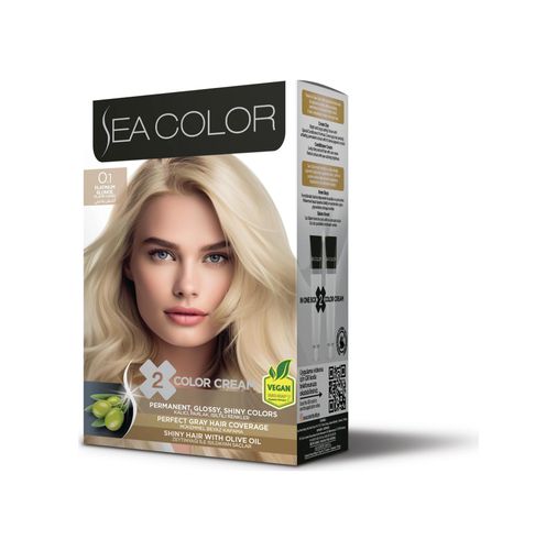 Diğer 127431334 Sea Set Saç Boyası 0.1 Platin Sarısı