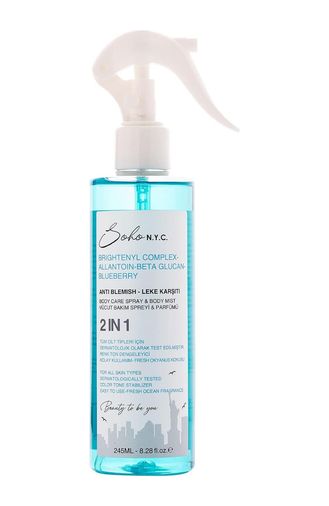 Diğer 128803287 Soho N.y.c. Vegan Leke Karşıtı Canlandırıcı Vücut Bakım Spreyi Ve Parfümü 245 Ml