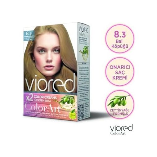 Diğer 128804289 Set Saç Boyası 8.3 Bal Köpüğü