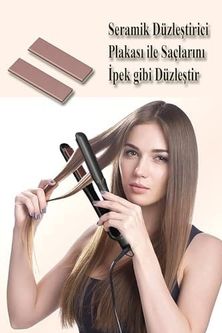 Diğer 128807448 Shibowavy Saç Tost Makinesi Ve Saç Düzleştirici 3 Farklı Plaka 1