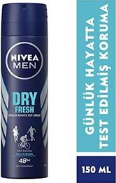 Diğer 128807521 Dry Fresh Erkek Sprey Deodorant, 150 Ml
