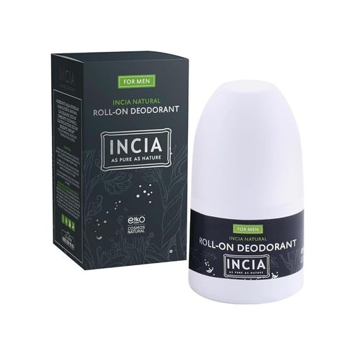 Diğer 128808354 Incıa%100 Doğal Roll On Deodorant Erkekler İçin Ter Kokusu Önleyici Lekesiz 50 Ml