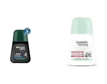 Diğer 128808598 Men Ekstra Ferahlık Roll-On Deodorant + Mineral Magnezyum Ultra Kuru Roll-On Deodorant