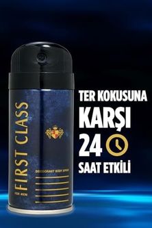 Diğer 128808766 First Erkek Deodorant, 150 Ml 2Li Paket